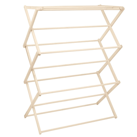 Pennsylvania Woodworks Medium Flat Top Clothes Drying Rack: Solid Maple  Hard Wood Laundry Rack for Sweaters, Blouses, Lingerie & More, Durable  Folding Drying Rack, Made in USA, No Assembly Needed