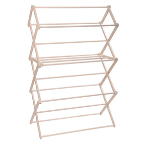 Pennsylvania Woodworks Extra Large Wooden Clothes Drying Rack (Made in the USA) Heavy Duty 100% Hardwood - Pennsylvania Woodworks