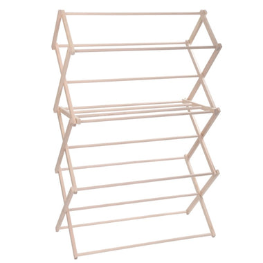 Pennsylvania Woodworks Extra Large Wooden Clothes Drying Rack (Made in the USA) Heavy Duty 100% Hardwood - Pennsylvania Woodworks