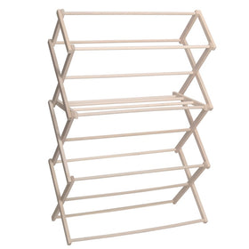 Pennsylvania Woodworks Large Wooden Clothes Drying Rack (Made in the USA) Heavy Duty 100% Hardwood - Pennsylvania Woodworks