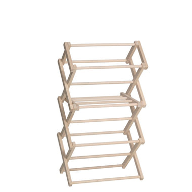 Pennsylvania Woodworks Small Wooden Clothes Drying Rack (Made in the USA) Heavy Duty 100% Hardwood - Pennsylvania Woodworks