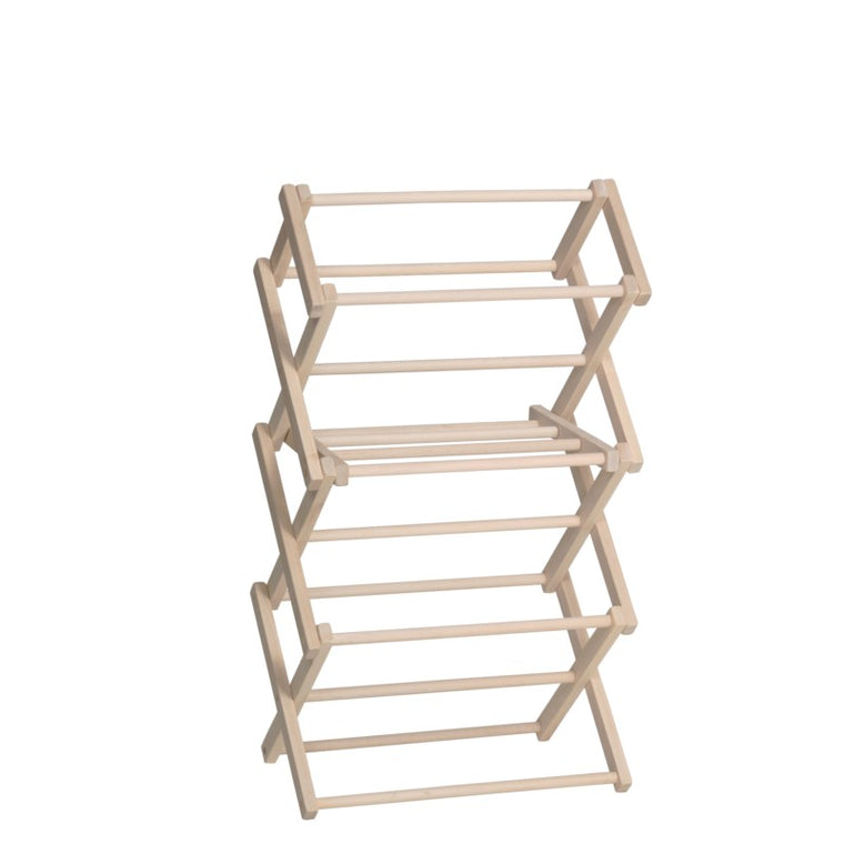 The Tower with built in Top rack  Wooden Clothes Drying Rack – The Foxes  Den