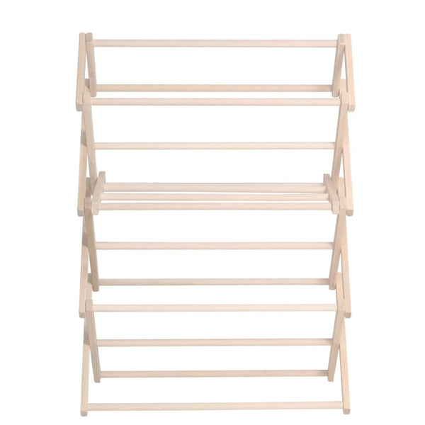 Pennsylvania Woodworks Medium Wooden Clothes Drying Rack (Made in the USA) Heavy Duty 100% Hardwood - Pennsylvania Woodworks
