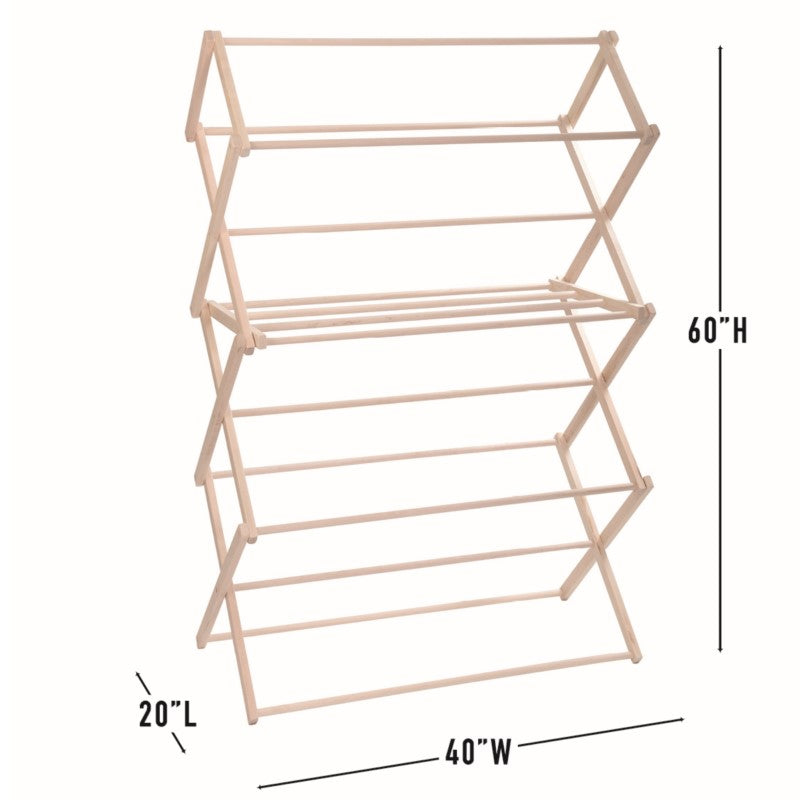 Wooden Drying Rack – HOME