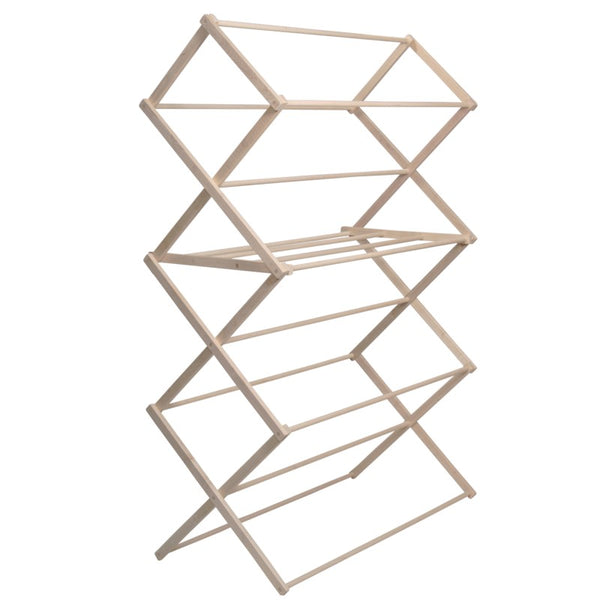 Pennsylvania Woodworks XX Large Wooden Clothes Drying Rack (Made in the USA) Heavy Duty 100% Hardwood - Pennsylvania Woodworks