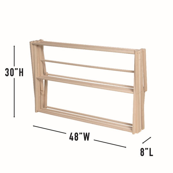 Pennsylvania Woodworks XX Large Wooden Clothes Drying Rack (Made in the USA) Heavy Duty 100% Hardwood - Pennsylvania Woodworks