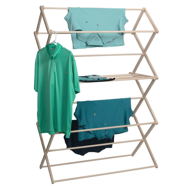 Pennsylvania Woodworks XX Large Wooden Clothes Drying Rack (Made in the USA) Heavy Duty 100% Hardwood - Pennsylvania Woodworks