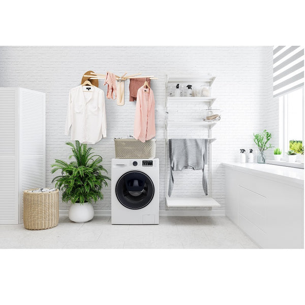 Wall Mounted Clothes Drying Rack - Heavy Duty (Made in USA) - Small - Pennsylvania Woodworks