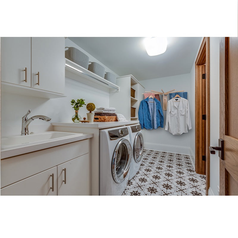 Wall Mounted Clothes Drying Rack Heavy Duty (Made in USA